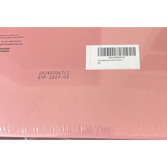 Spa 7 pc Gift Set Women Luxetique Bathrobe,Slippers,Body Wash,Bombs & Lotion NEW - Picture 5 of 9